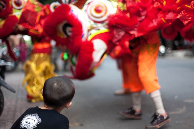 Sổ tay du lịch so tay du lich Sotaydulich Sotay Dulich Khampha Kham Pha Bui Tháng Giêng xem múa lân ở Sài Gòn