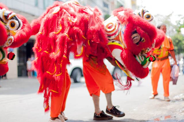 Sổ tay du lịch so tay du lich Sotaydulich Sotay Dulich Khampha Kham Pha Bui Tháng Giêng xem múa lân ở Sài Gòn