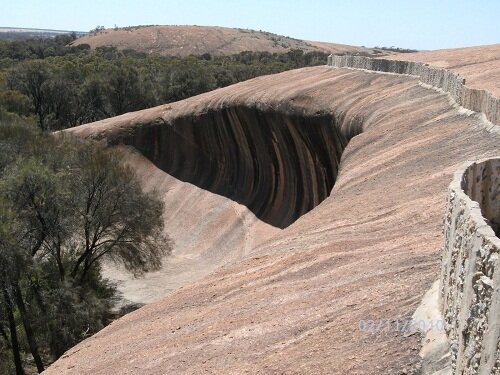 Sổ tay du lịch so tay du lich Sotaydulich Sotay Dulich Khampha Kham Pha Bui Wave Rock ky quan thien nhien cua Tay Uc