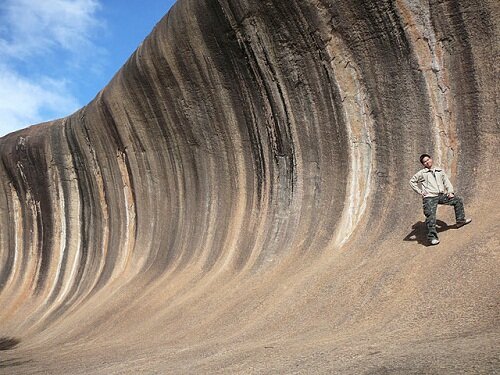 Sổ tay du lịch so tay du lich Sotaydulich Sotay Dulich Khampha Kham Pha Bui Wave Rock ky quan thien nhien cua Tay Uc